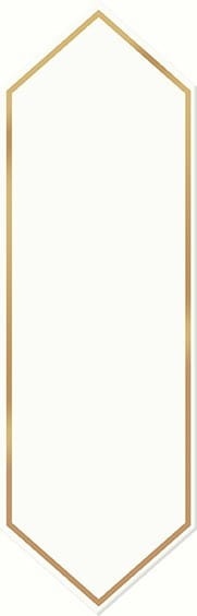 Cersanit Big Arrow Gold Dekor Glossy 12,8x39,8 BudoHurt.com Łódź.jpg