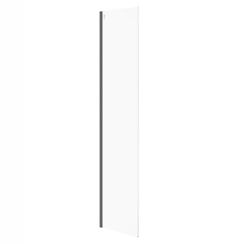 Cersanit ścianka kabiny rysznicowej Walk-In Mille Czarna 50x200. S161-016 BudoHurt.com Łódź.jpg