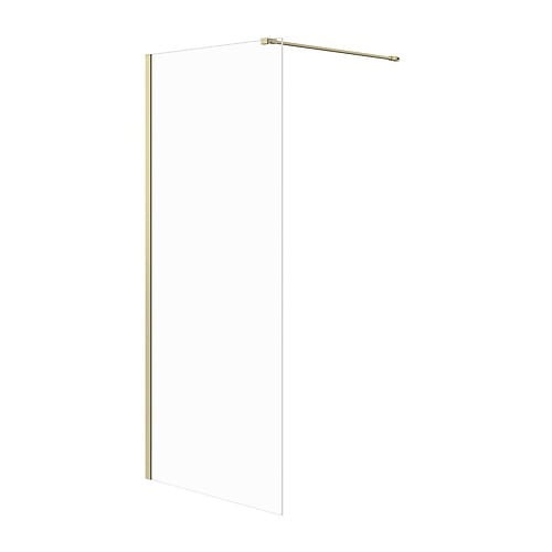 Meissen Keramik KONTRA kabina prysznicowa Walk-In  Złota 90x200 Szkło Transparentne. S169-009 BudoHurt.com Łódź.jpg