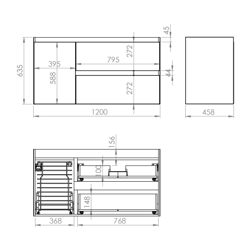 Elita Split szafka 120 2s prawa Cargo BudoHurt.com Łódź.png