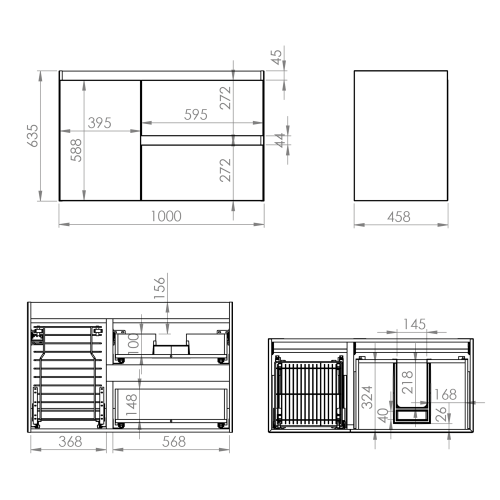 Elita Split szafka 100 2s prawa Cargo wymiary BudoHurt.com Łódź.png