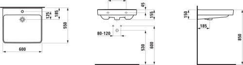 Laufen H811950A001041 rys. BudoHurt.com Łódź.jpg