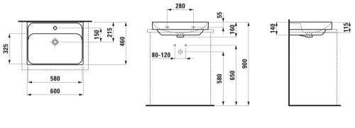Laufen H8161130001041 rys.  BudoHurt.com Łódź.jpg