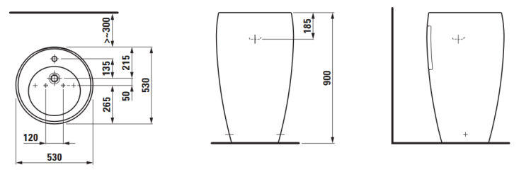 Laufen IlbagnoAlessi H8119724001041.png