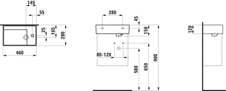 Laufen H8153340001111 rys. BudoHurt.com Łódź.jpg