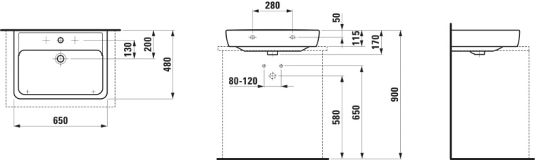 Laufen H8179530001041 rys.  BudoHurt.com Łódź.jpg