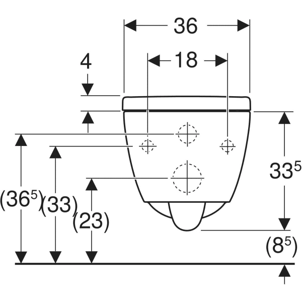 Geberit Icon TurboFlush zestaw miska wc 49 cm z deską 503.048.00.1 rys.2 .webp