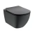 Ideal Standard Tesi Miska WC wisząca AQUABLADE T0079V3 + Deska Thin wolnoopadająca T3527V3 CZARNY MAT.webp