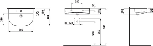 Laufen H8103420001091 rys.  BudoHurt.com Łódź.jpg