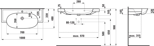 Laufen H8138570001091 rys.  BudoHurt.com Łódź.jpg