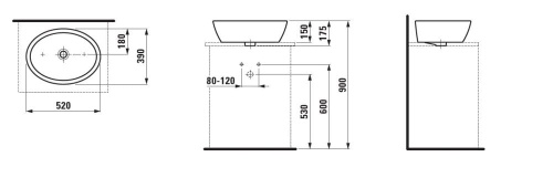 Laufen H8129647161121 rys.  BudoHurt.com Łódź.jpg