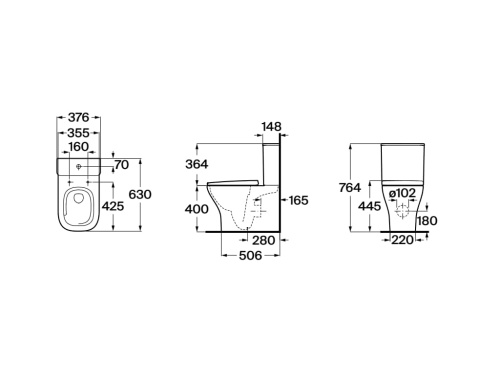 Roca A341V11000 rys.  BudoHurt.com Łódź.jpg