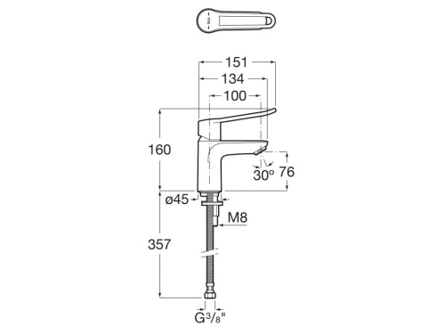 Roca A5A3D5GC00  rys.  BudoHurt.com Łódź.jpg