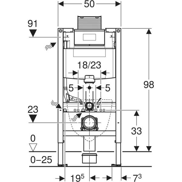 Geberit 111.030.00.2 rys.wymiarowy  BudoHurt.com Łódź.webp