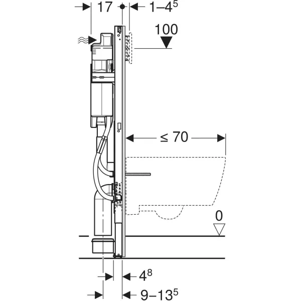 Geberit 111.375.00.6 rys.wymiary  BudoHurt.com Łódź.webp