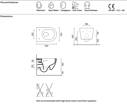 Catalano Sfera miska WC 50 cm 0511500001+ deska 0551200001 rys.png