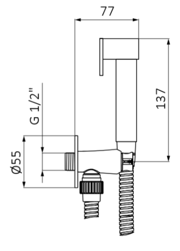GRB INTIMIXER Brass Bidetka podtynkowa na wodę wstępnie zmieszaną rys.png