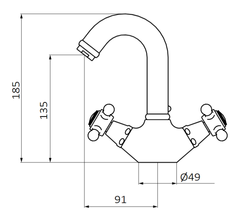 GRB 1866 Monoblock bateria umywalkowa rys.png