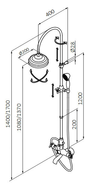 GRB CLASSICAL Zestaw wannowo-natryskowy termostatyczny.png