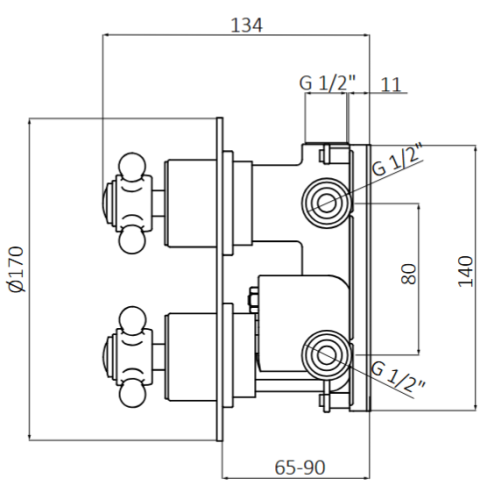 GRB Classic Bateria podtynkowa termostatyczna.png