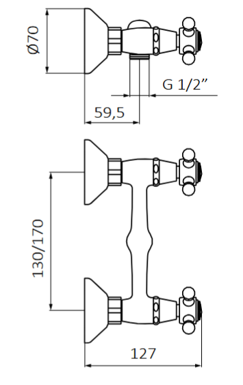 GRB CLASSICAL Monoblock 1866 Bateria natryskowa rys.png