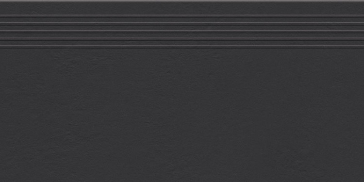 Tubądzin Stopnica gresowa Industrio Anthrazite MAT 59,8x29,6 BudoHurt.com Łódź.jpg