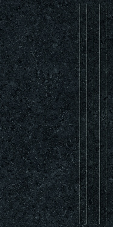 Tubądzin ZIMBA BLACK STR STOPNICA 29,6X59,8 BudoHurt.com Łódź.jpg