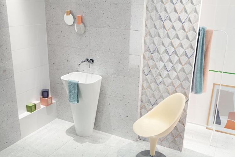 Tubądzin Mozaika ścienna Dots grey 29,8x22,1 wizual. BudoHurt.com Łódź.jpg
