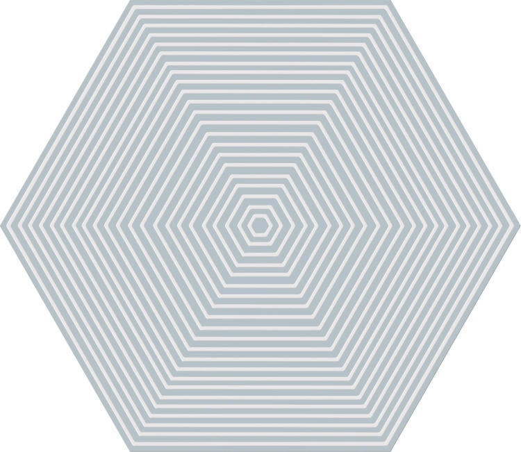 Tubądzin Dekor gresowy Cielo e Terra Blu Geometry 1 MAT 22,1x19,2x0,6 BudoHurt.com Łódź.jpg