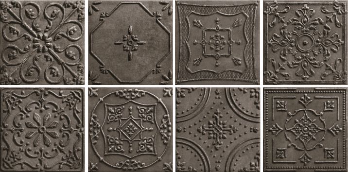 Tubądzin TINTA PLATINUM DEKOR 14,8X14,8 BudoHurt.com Łódź.jpg