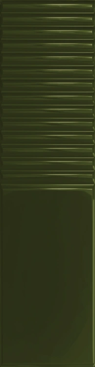 Tubądzin Groove olive 2 gloss STR 29,8x7,8x1  BudoHurt.com Łódź.jpg