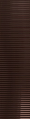 Tubądzin Groove brown 1 gloss STR 29,8x7,8x1 BudoHurt.com Łódź.jpg