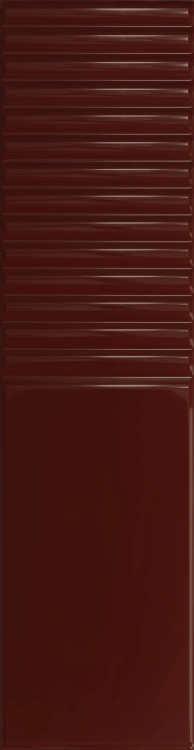 Tubądzin Groove burgundy 2 gloss STR 29,8x7,8x1 BudoHurt.com Łódź.jpg