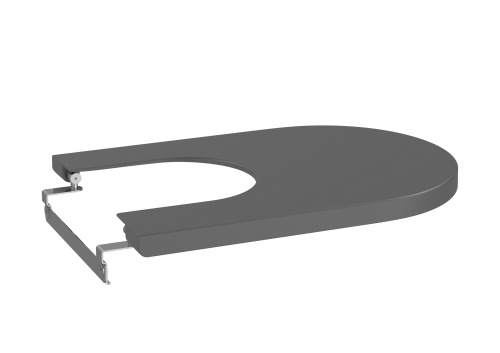 Roca INSPIRA ROUND Pokrywa bidetowa wolnoopadająca ONYKS. A80652264B BudoHurt.com Łódź.jpg