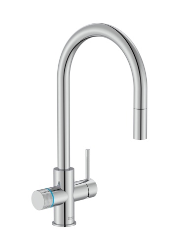 Roca AQUAFY Bateria kuchenna z systemem filtracji wody z zaokrągloną i wyciąganą wylewką chrom. A5A8D3GC00 BudoHurt.com Łódź (8).jpg