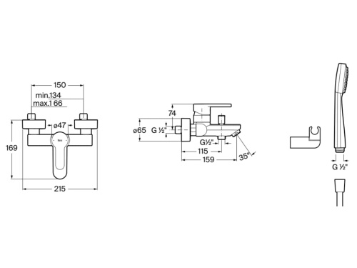 Roca A5A019HC00 rys. BudoHurt.com Łódź.jpg