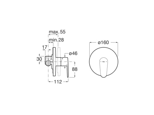 Roca A5A224FNB0  rys. BudoHurt.com Łódź.jpg