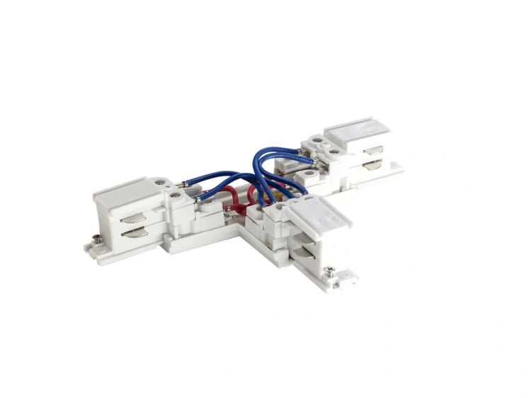 DomenoLED Trójnik do szyn 3-Fazowych Track System 230V, Biały  BudoHurt.com Łódż zd.1.png