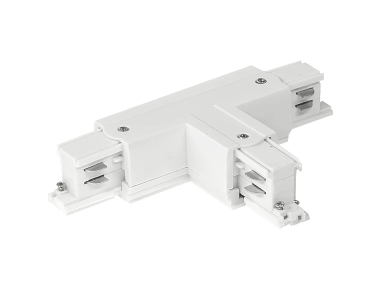 DomenoLED Trójnik do szyn 3-Fazowych Track System 230V, Biały  BudoHurt Łódż.png