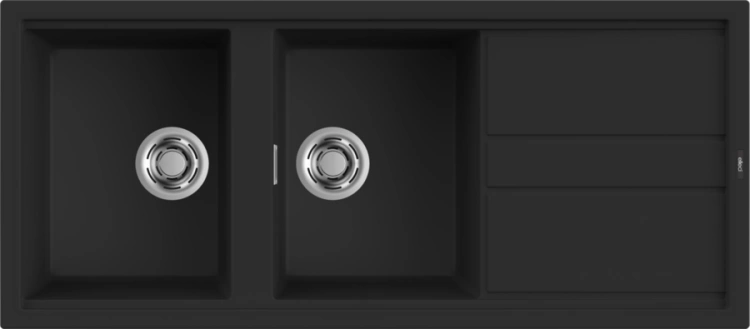 Zlewozmywak ELLECI Best 500 K86 Black Keratek  BudoHurt.com.png