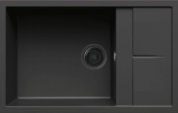 Zlewozmywak Elleci Unico 310 G40 Tutto Nero GRANITEK. LGU31040A66  BudoHurt.com.png