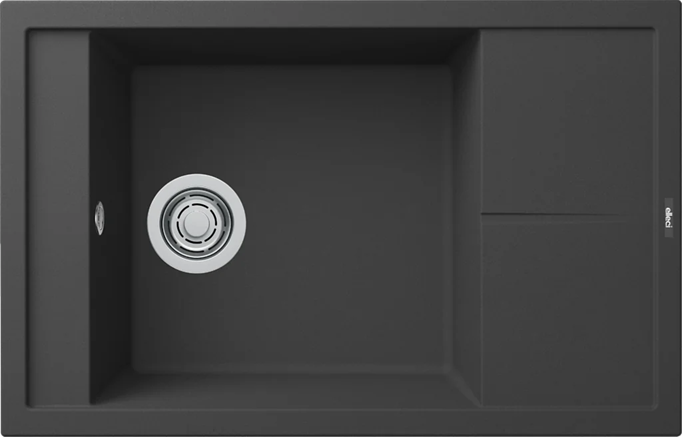 Zlewozmywak Elleci UNICO 305 G40 Nero GRANITEK. LGU30540 BudoHurt.com.png