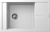 Zlewozmywak Elleci UNICO 305 K96 White KERATEK. LKU30596 BudoHurt.com.png