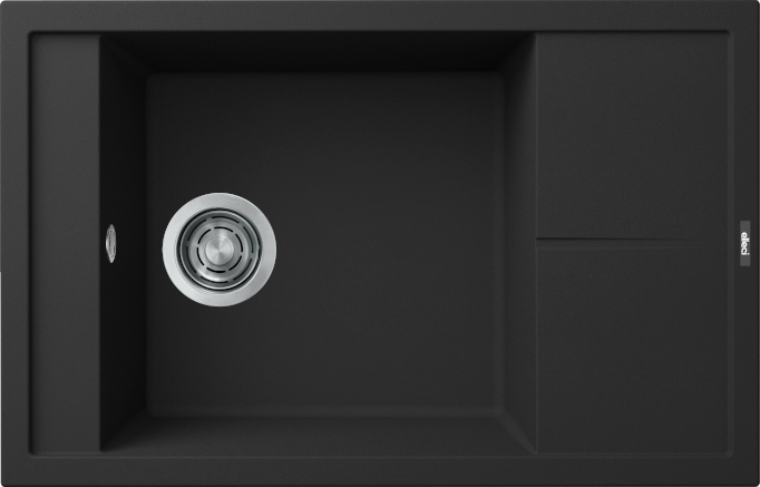 Zlewozmywak Elleci UNICO 305 K86 Black KERATEK. LKU30586  BudoHurt.com.png