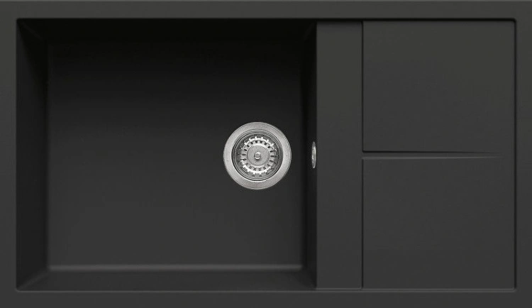 Zlewozmywak Elleci UNICO 410 G40 Nero GRANITEK. LGU41040 BudoHurt.com .jpg