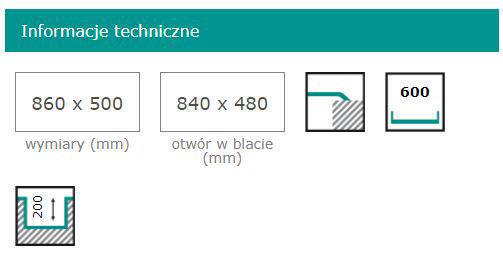 Zlewozmywak Elleci UNICO 410  BudoHurt.com.jpg