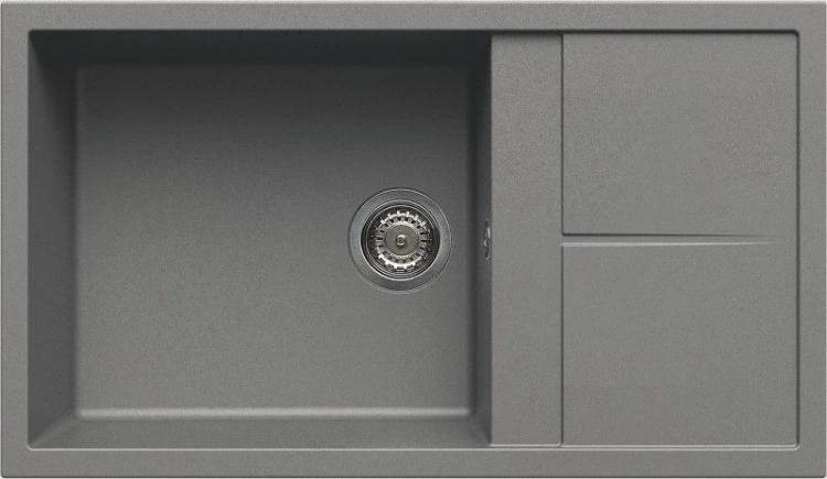 Zlewozmywak Elleci UNICO 410 G48 Cemento GRANITEK. LGU41048 BudoHurt.com .jpg