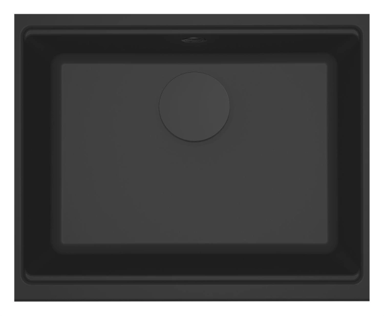 Zlewozmywak podwieszany Elleci Time 105 G40 Nero GRANITEK. LG210540FBXCBBSOK BudoHurt.com .jpg