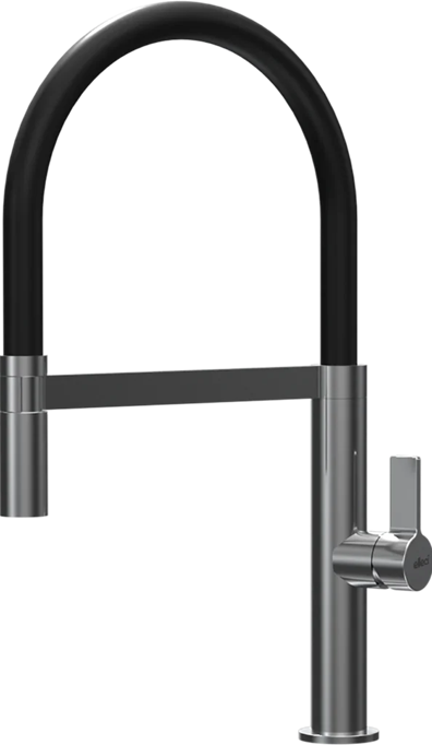 Elleci WAVE Bateria zlewozmywakowa. Chrom szczotkowany. MIKWAVCS.png