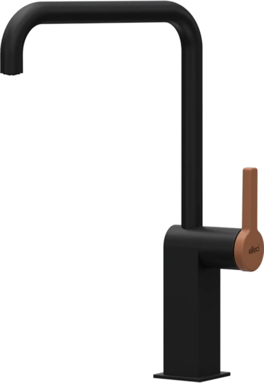 Elleci SMITH Bateria zlewozmywakowa, K83 Black Clay. MOKSMIBK83 BudoHurt.com.png